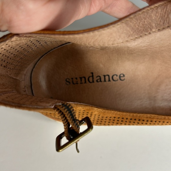 Sundance Mamzelle Lorelei Perforated TStrap Suede Shoe - Picture 11 of 14